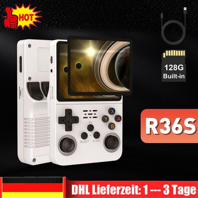 Retro Handheld Videospiel Konsole - 21000 Spiele Klassische Videospiel - R36S DE