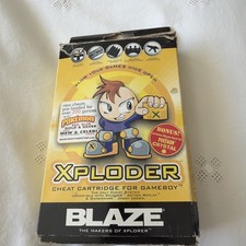 Blaze Xploder Gameboy Cheat Cartridge Pokemon VGC (Box Worn) Lite w/ Inserts