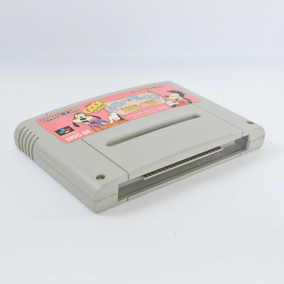 Super Famicom GOOF TROOP Goofy Max Kaizoku Cartridge Only Nintendo d296 sfc - Image 4 of 4