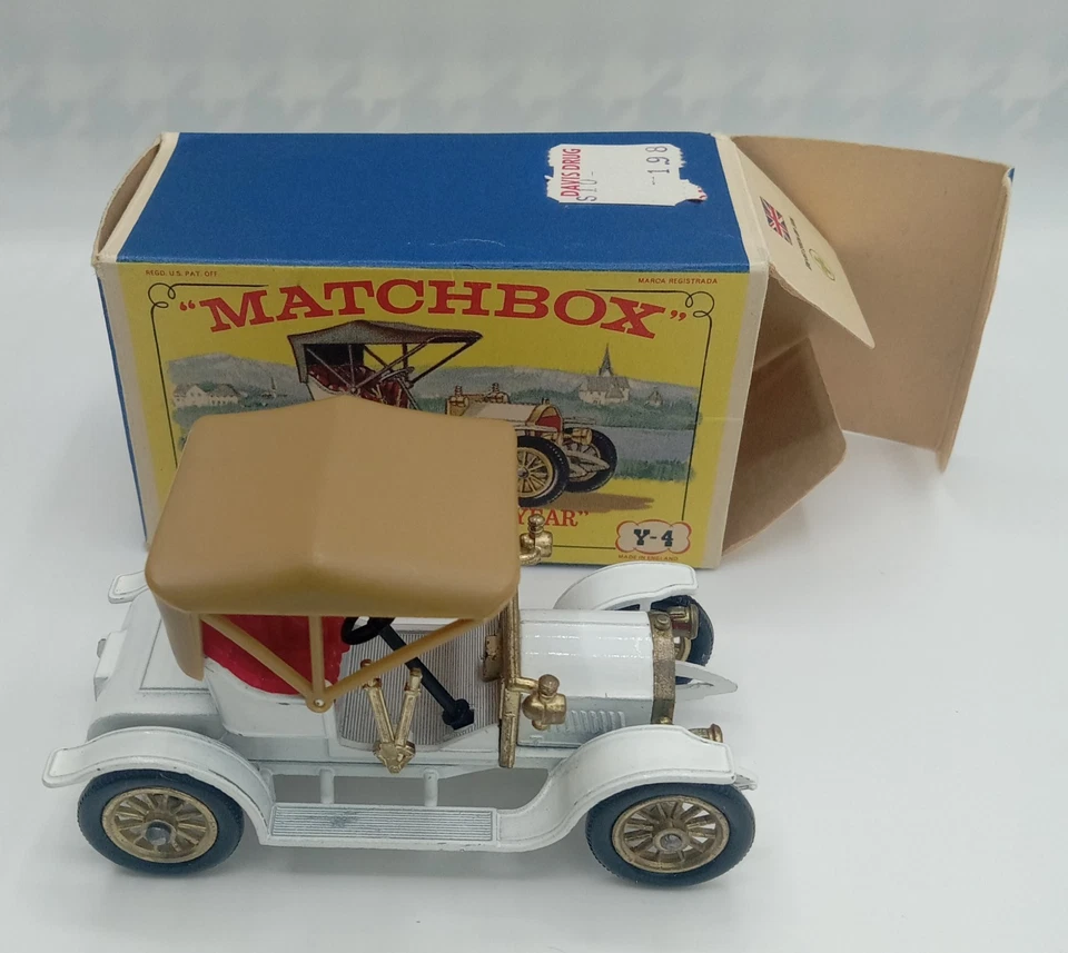 1960's MATCHBOX MOYY MODELS OF YESTERYEAR Y-4 "1911 OPEL COUPE" EXC ORIG BOX - Image 2 of 4