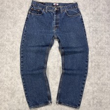 Vintage Levis 501XX Jeans Mens 36x30 Made in USA 90s Y2K Straight Leg Button Fly