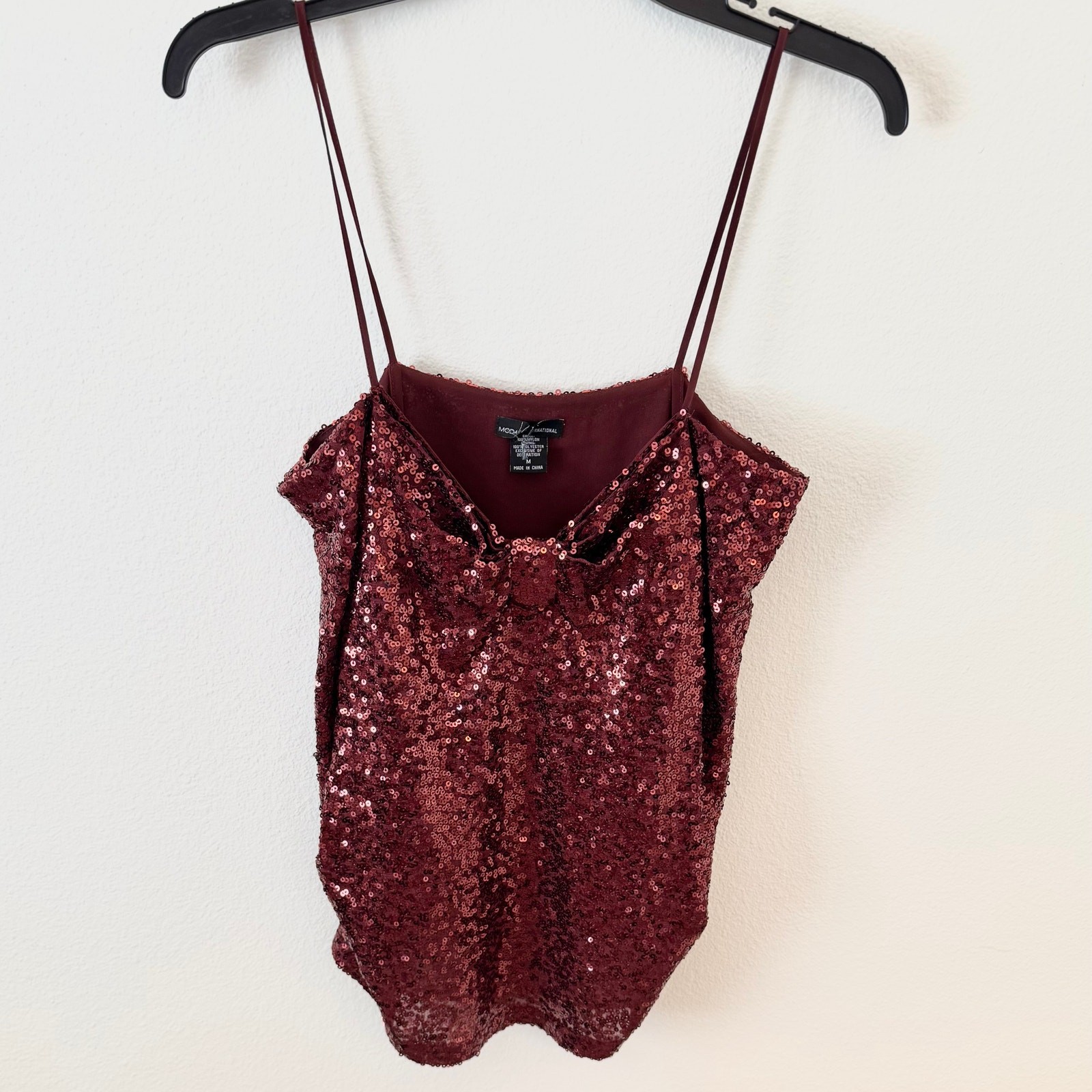 Moda International Sequin Top - medium - image 1