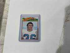 1977 Topps Mexican Don Nottingham Miami Dolphins Gum Stain