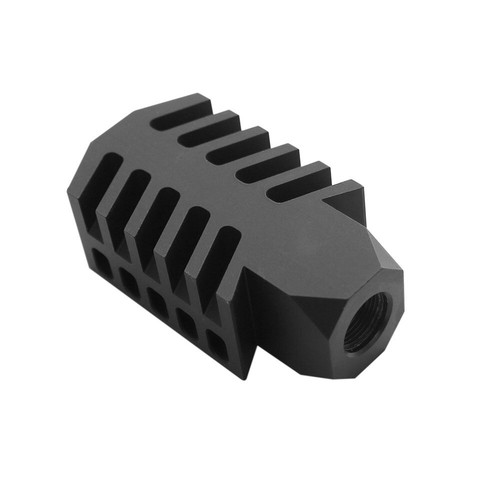 1/2x28 Upgraded Tanker Muzzle Brake 5.56 .223 .22lr Compensator | eBay