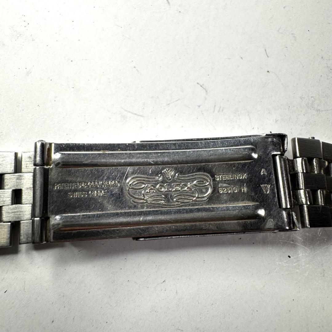 ROLEX Genuine Band Jubilee 555 62510H Men's Watch Parts Silver SS