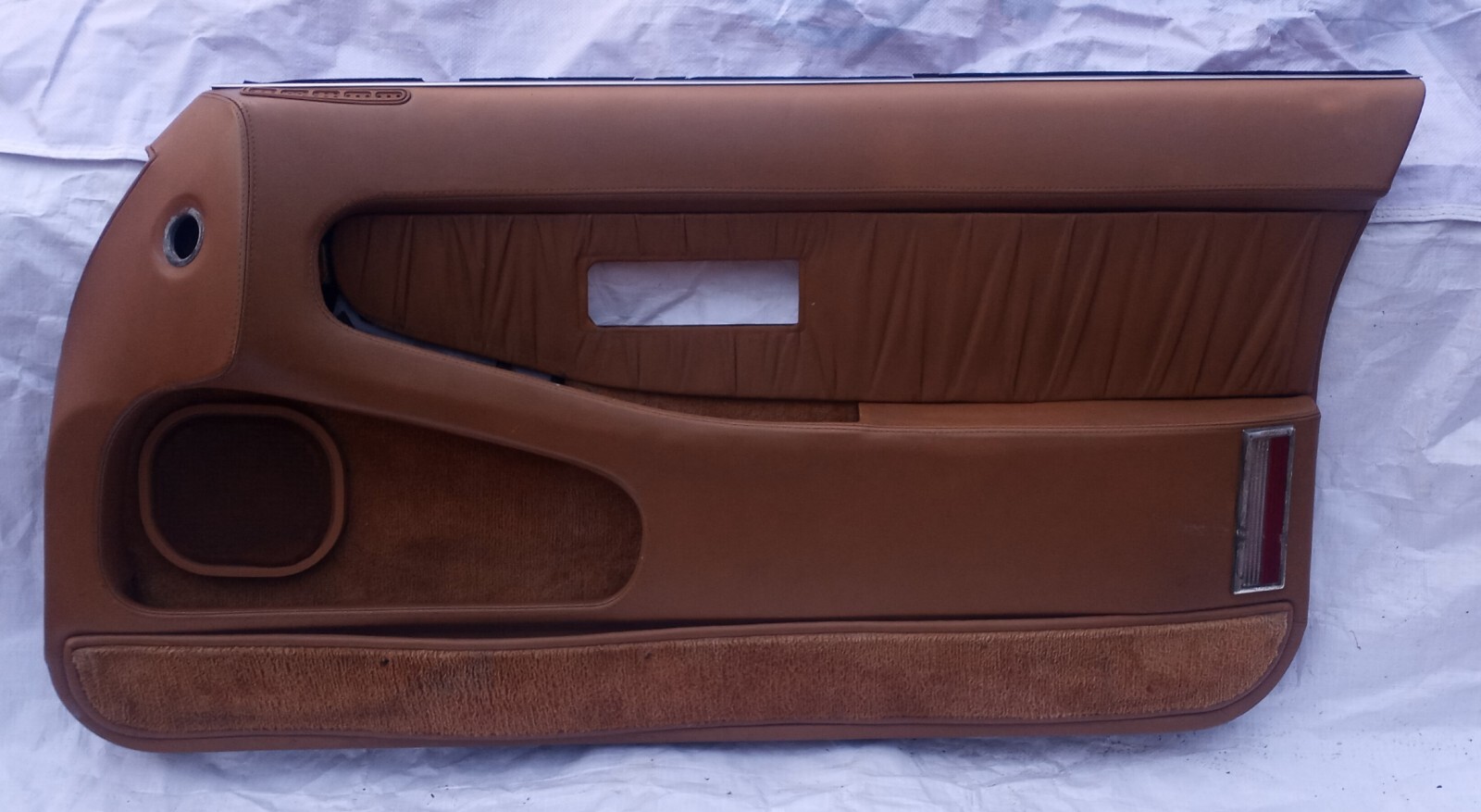1989 1990 1991 Chrysler TC Maserati Right Left Door Panel Set Pair TAN