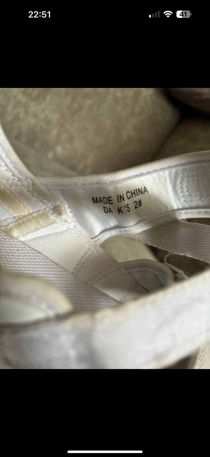 Fila Ray Sandal shoes Children Size uk2 BNWB white