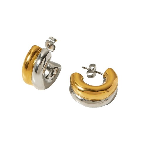 ☆DIESEL☆ Logo cuff single earring DX1565710 Diesel Dx1565710 Stainless Steel Cuff Earring Gold | eBay