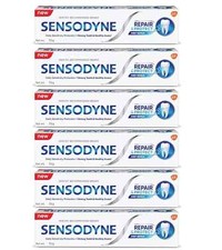 Pack of 6 Sensodyne Repair  Protect Sensitive Toothpaste  70g x6 