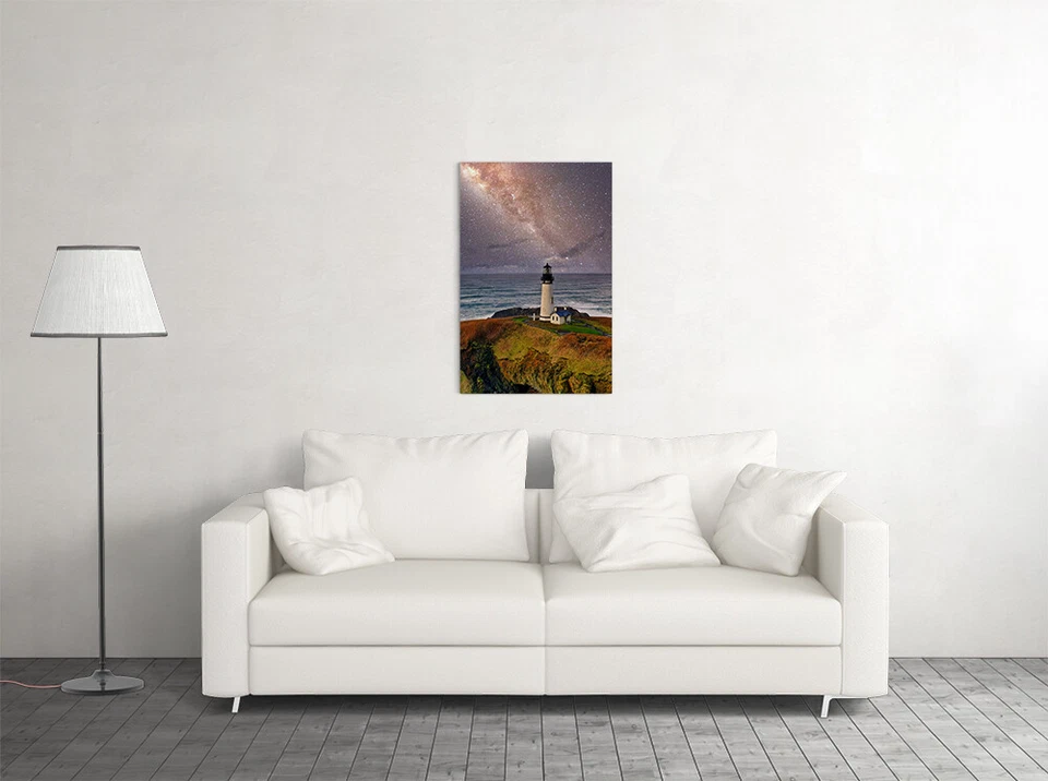 Impresión artística de faro en cabeza de diamante arte de pared decoración del hogar - PÓSTER 20x30 Foto 3 de 4