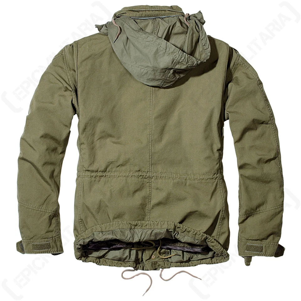 Brandit Military M65 Giant Field Jacket Coat - Olive - Various Sizes - Image 2 of 4