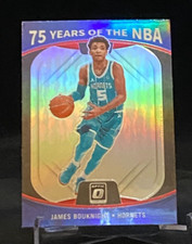 2021-22 Panini Donruss Optic 75 Years of the NBA #47 Rookie James Bouknight