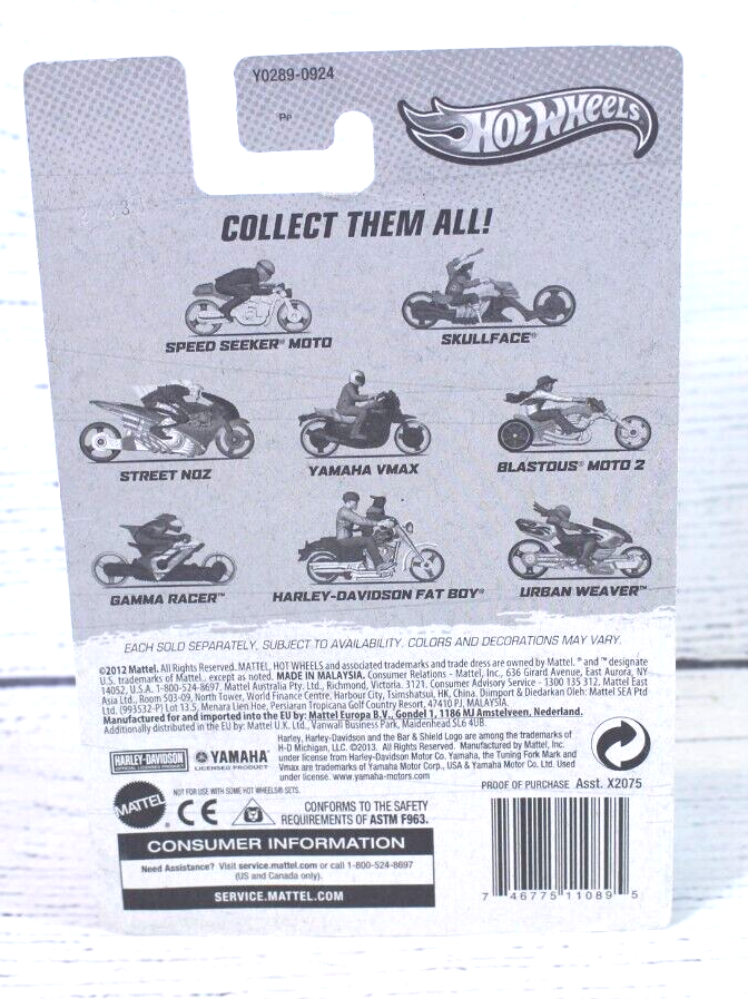Hot Wheels Yamaha V-Max With Rider | eBay