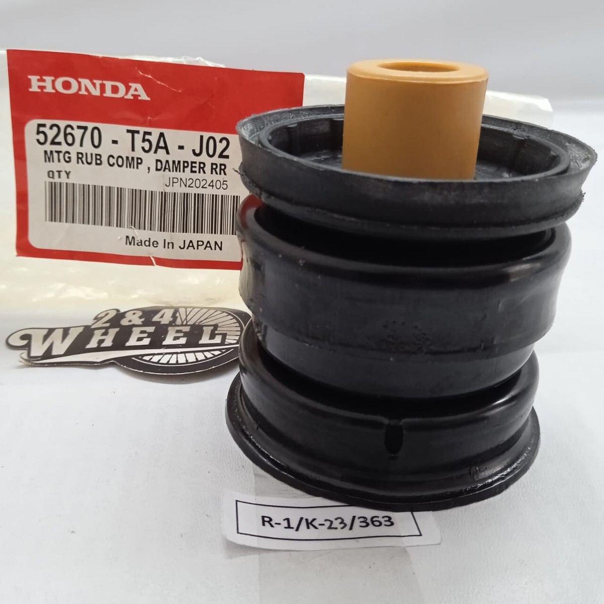 Rear Shock Mounting Damper 52670-T5A-J02 For Honda Fit City HR-V