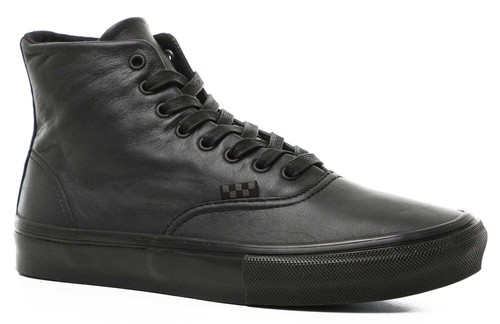 High Skateboard Shoes. Pearl Leather 