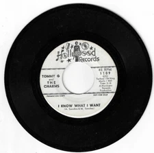 NORTHERN SOUL 45 RPM -TOMMY  G. - HOLLYWOOD RECORDS " I KNOW WHAT I WANT"