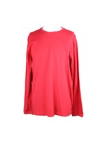 Family Pajamas Red Pajama Top L