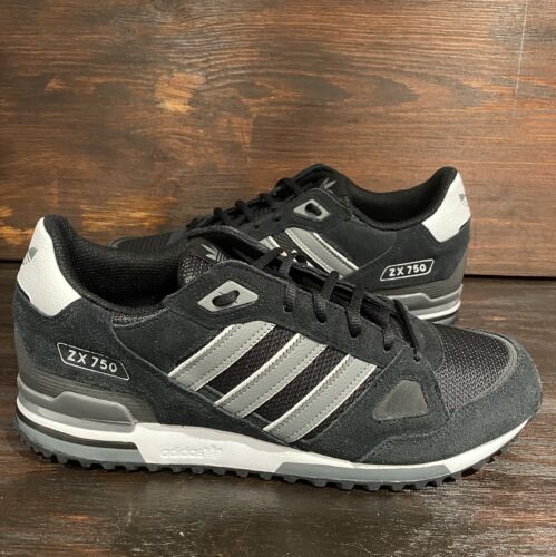 Adidas ZX750 Black Grey White / Hard To Find / Men’s Size 12.5 / New In Hand