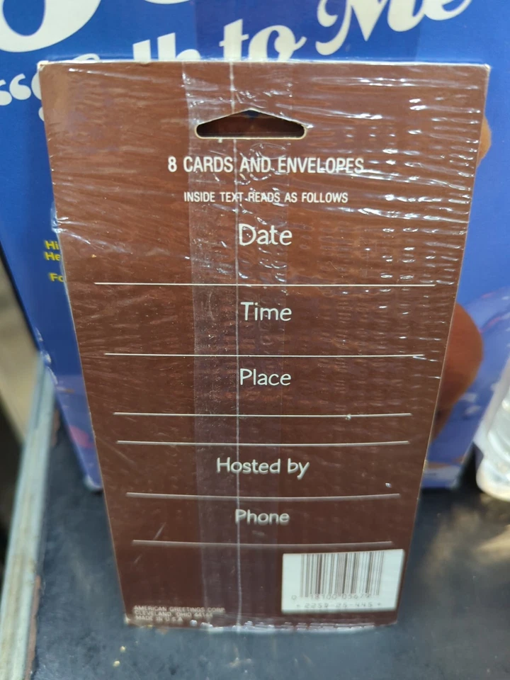 Invitaciones de fiesta de Halloween vintage American Greetings - Juego de 8 Foto 2 de 2