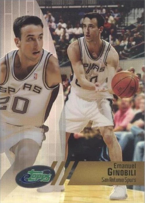 2002-03 eTopps - Manu Ginobili #54