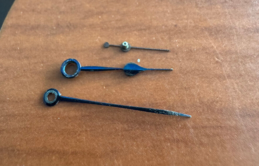 Vintage 18-Size Waltham Vanguard Pocket Watch Hand Set 3 Pieces