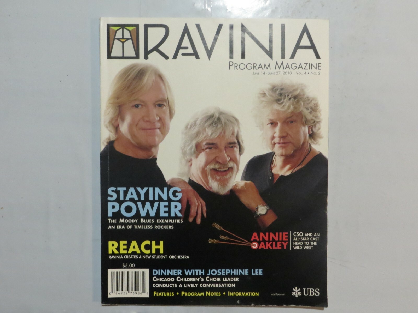 Ravinia June 2010 Moody Blues Annie Akley Josephine Lee VERY RARE AA6 | eBay