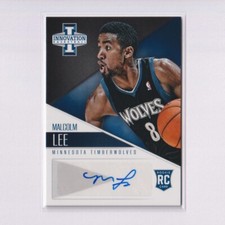 2012-13 Panini Innovation AUTO #28 Malcolm Lee RC Rookie