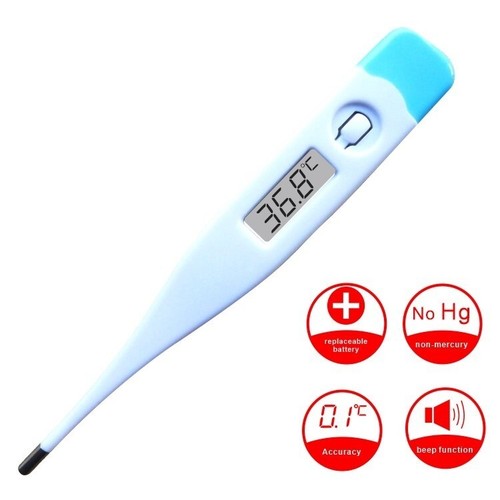 Digital Oral LCD Thermometer for Adults, Babies, and Kids - Picture 2 of 16