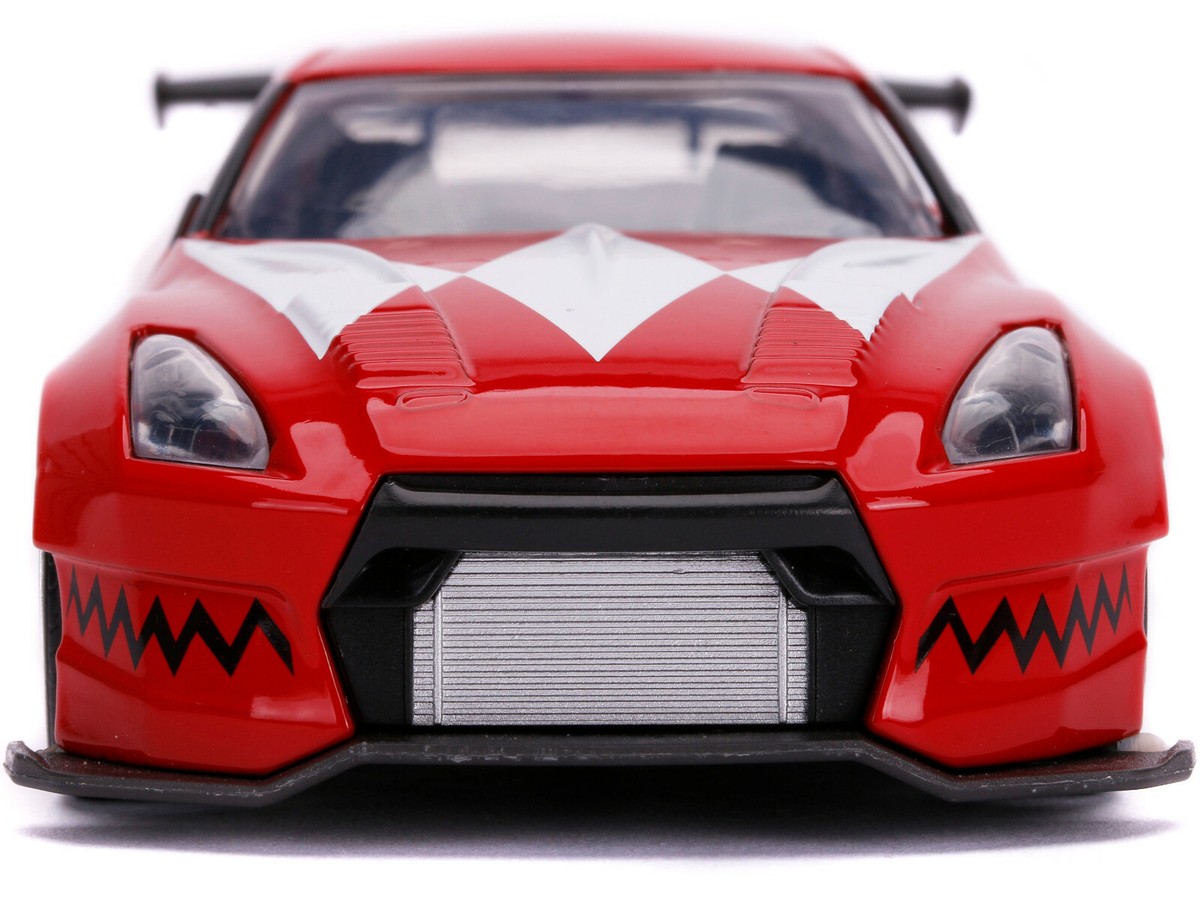 2009 NISSAN GT-R (R35) RED RANGER'S POWER RANGERS 1/32 DIECAST