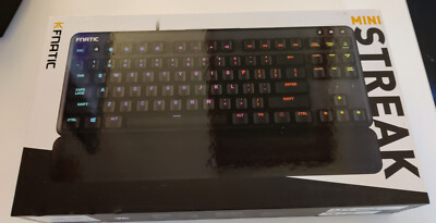 fnatic ministerak - UK Layout Keyboard - Cherry Brown switches