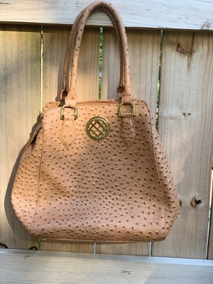 Large London Fog Vegan Ostrich Handbag | eBay