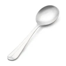 Vollrath 6 1/8" Bouillon Spoon with 18/0 Stainless Grade, Queen  Pack of 12