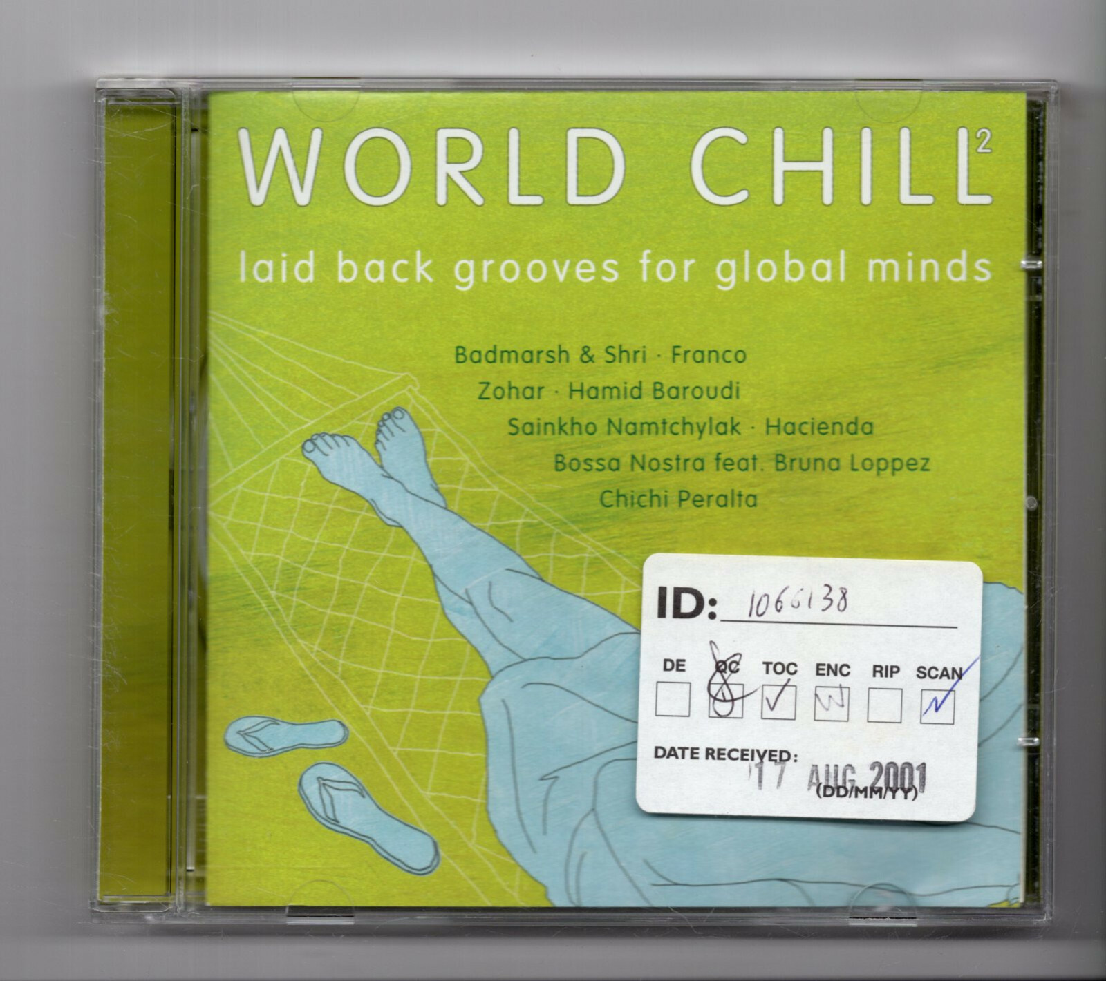 (JO236) World Chill 2, 11 tracks various artists - 2001 CD
