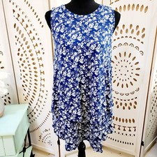 Agnes & Dora Dress Medium M NWT New With Tags Floral Casual Summer Made in USA