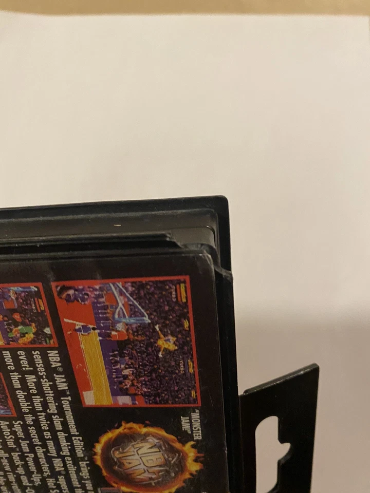 NBA Jam T.E. (Sega Genesis, 1995) Case and Cartridge Only No Manual Included - Image 3 of 4
