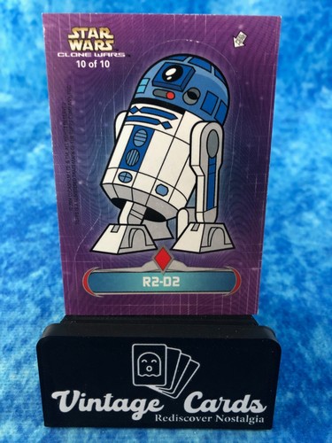 Star Wars: The Clone Wars Die-Cut Stickers Complete Chase Set by Topps 2004 - Picture 12 of 12