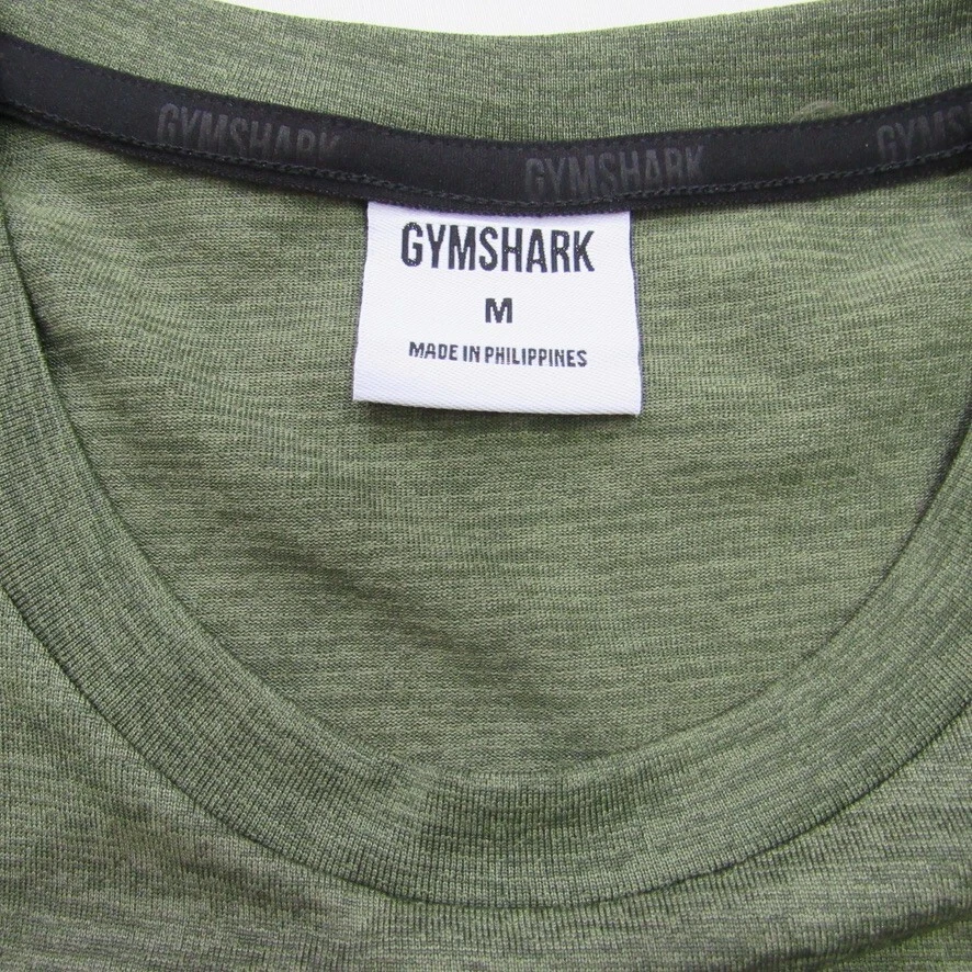 gymshark arrival marl regular fit short sleeve crew shirt