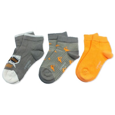 SALE 3 Paar CAMANO Jungen Strümpfe Sneakersocken dust 80% Baumwolle NEU Gr.39/42