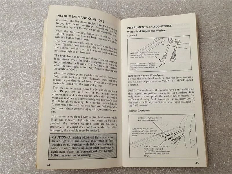 1981 MERCURY ZEPHYR Owners Manual 15919 - Image 3 of 3