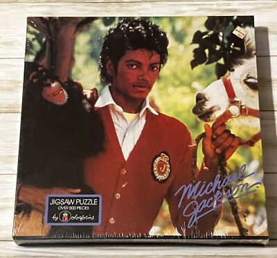 1984 Michael Jackson and Friends 500+ pc Puzzle Colorforms 18