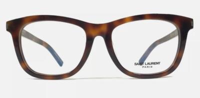 New Saint Laurent SL-168 002 Tortoise Eyeglasses 50/19/140 