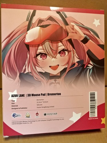 OFFIZIELLES AZUR LANE BREMERTON 3D BOOBA OPPAI MOUSEPAD (YOSTAR) NEU VERSIEGELT - Bild 2 von 3