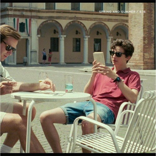 Chalamet Elio Red Polo 