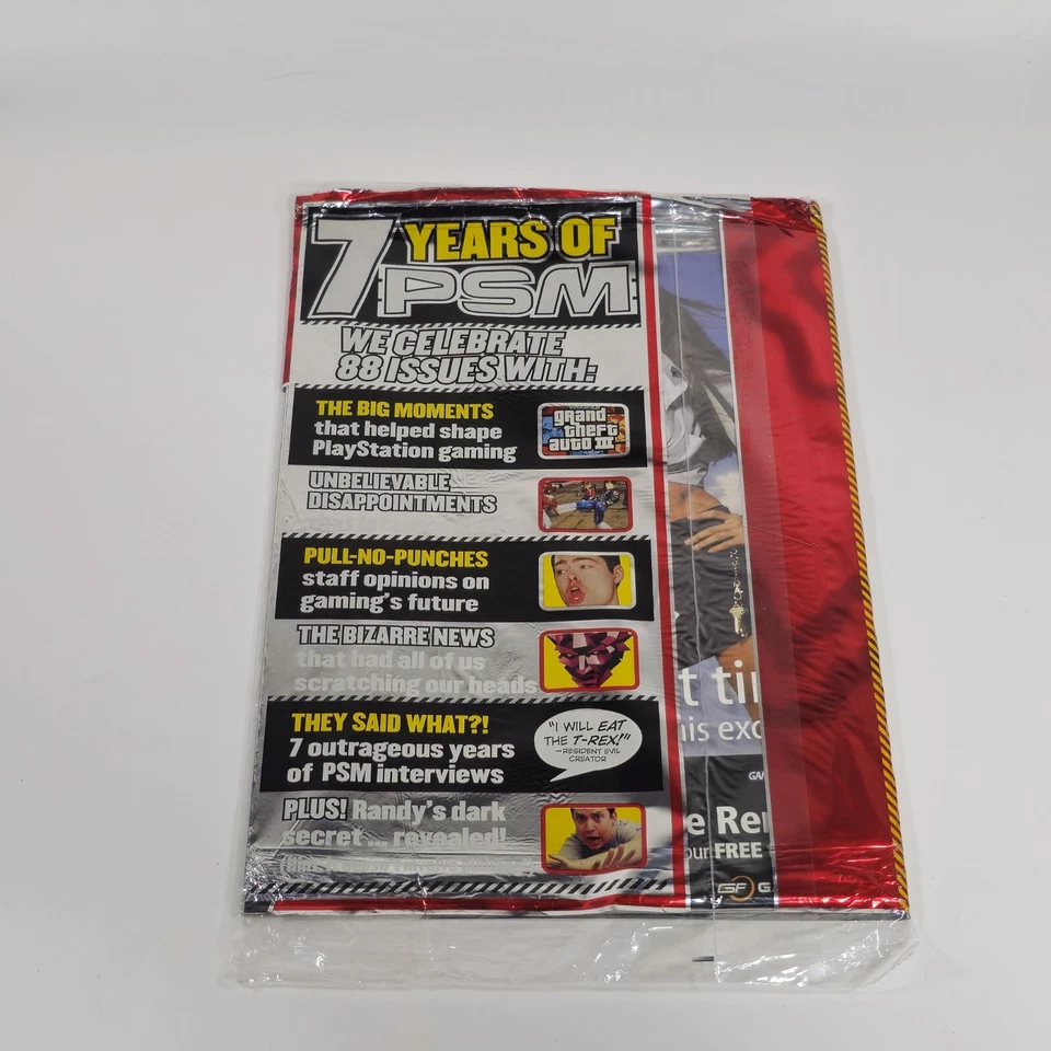 PSM Playstation 2 Magazine September 2004 Vol 8 #88 God of War (New In Bag) - Image 3 of 3