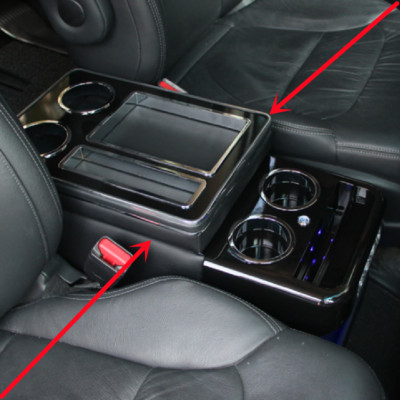 Für VW Multivan T5 T6 Odyssee Universal Armlehnenkasten Mittelkonsole Staufach
