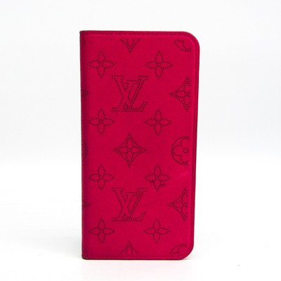 louis vuitton flip case Louis Vuitton Mahina Leather Phone Flip Case For IPhone 7 Plus Fuchsia BF517375 | eBay