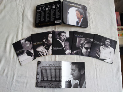 Serge Gainsbourg ''Les 100 plus belles chansons'' 5CD metal BOX