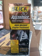 Slick 50 750002 Recharged High Mileage Engine Treatment 15-Ounce