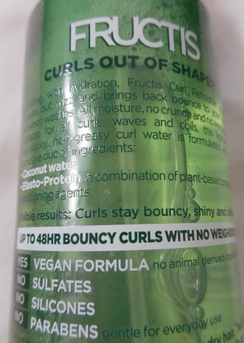 💥 3 Pack Garnier Fructis Curl Refresher Reviving Water 8.5 Oz Each-FREE SHIP - Picture 4 of 7