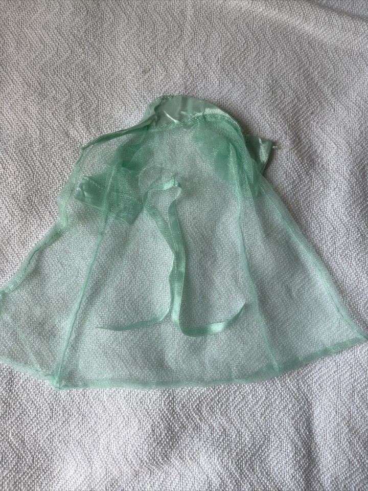 Barbie Fashion Avenue 14289 Pastel Mint Green Nightgown Robe Shoes